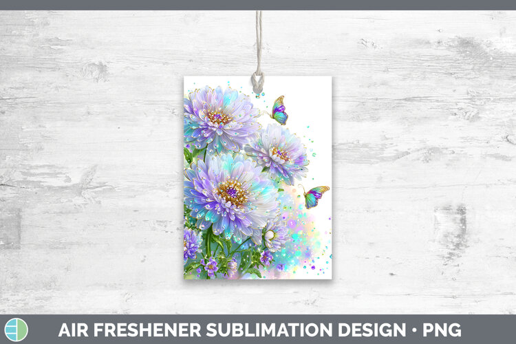 GorgeousFlowers 03 Rainbow Summer Air Freshener design.