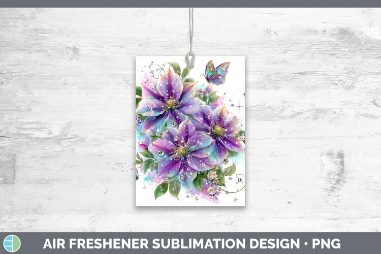 GorgeousFlowers 03 Rainbow Summer Air Freshener design.