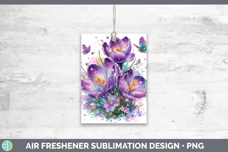 GorgeousFlowers 03 Rainbow Summer Air Freshener design.