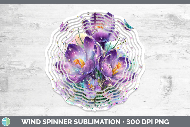 GorgeousFlowers 03 Rainbow Summer Wind Spinner design.