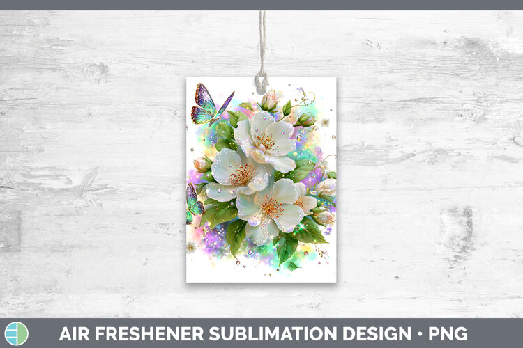 GorgeousFlowers 03 Rainbow Summer Air Freshener design.