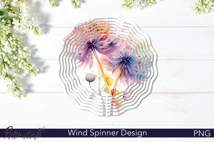 Watercolor Flowers Image 2