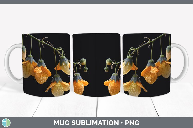 GorgeousFlowers Mug Wrap design.