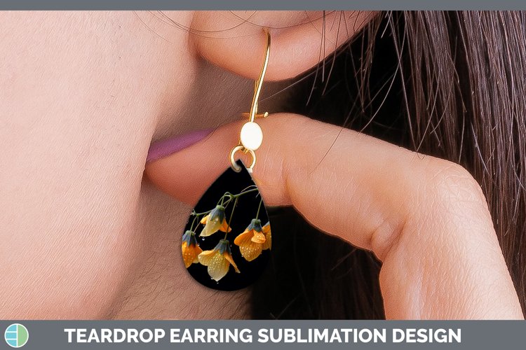 GorgeousFlowers Teardrop Earrings design.