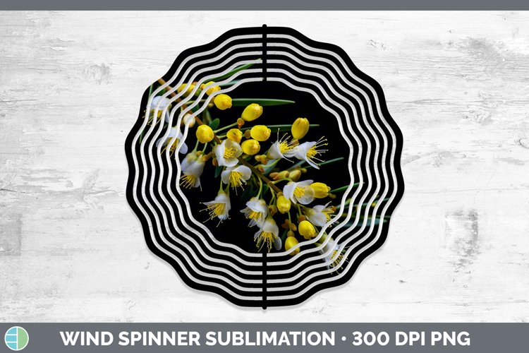 GorgeousFlowers Wind Spinner design.