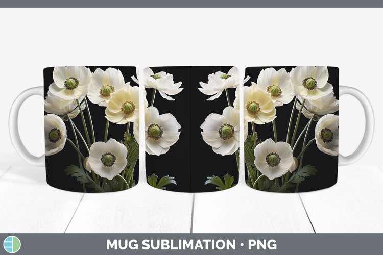 GorgeousFlowers Mug Wrap design.