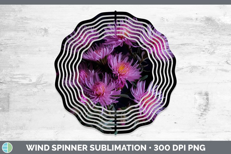 GorgeousFlowers Wind Spinner design.