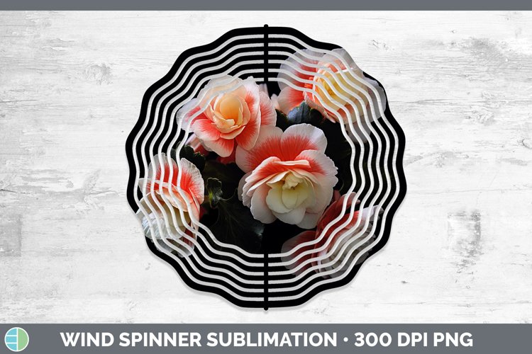 GorgeousFlowers Wind Spinner design.