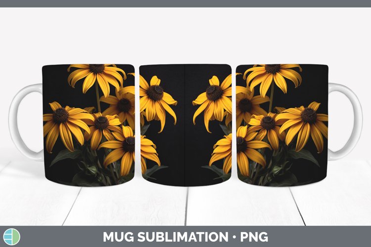 GorgeousFlowers Mug Wrap design.