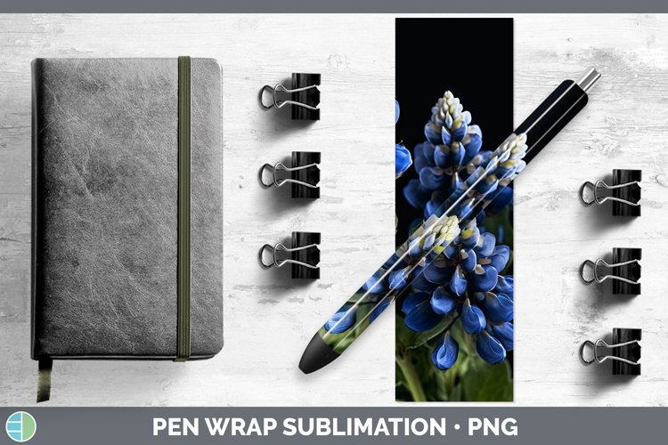 GorgeousFlowers Pen Wrap design.