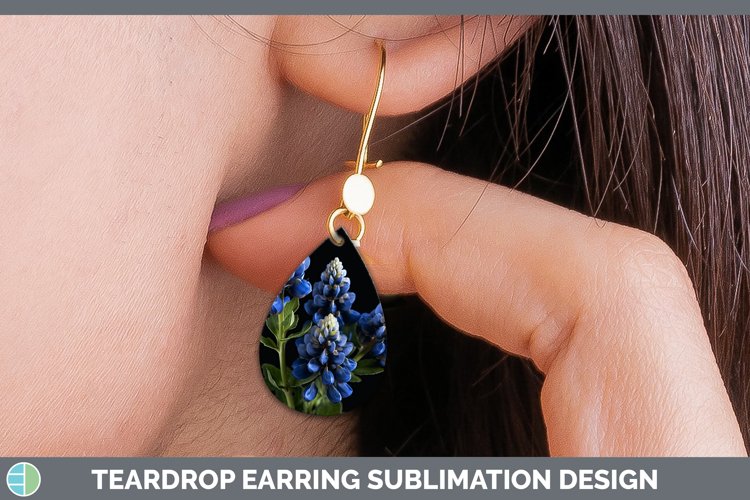 GorgeousFlowers Teardrop Earrings design.