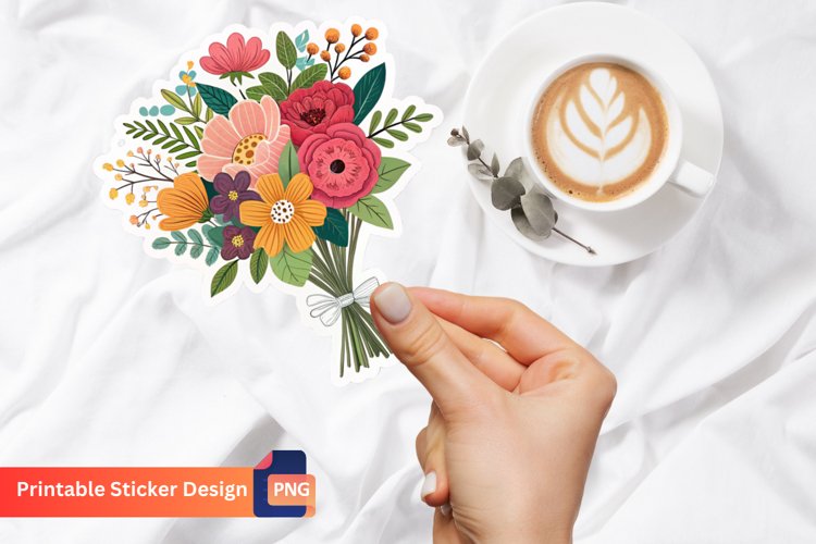 Flower Bouquet Clipart Image 13