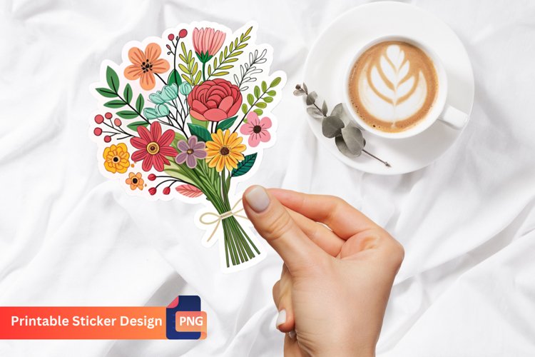 Flower Bouquet Clipart Image 3