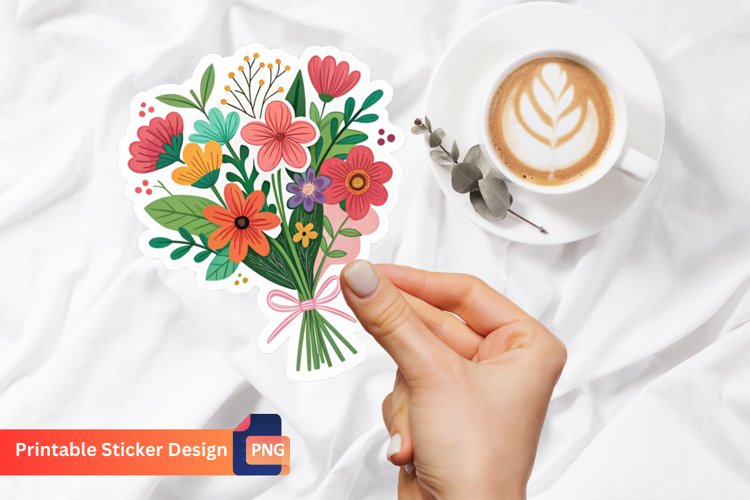 Flower Bouquet Clipart Image 2