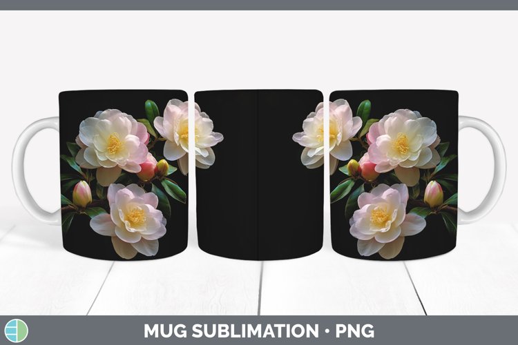 GorgeousFlowers Mug Wrap design.
