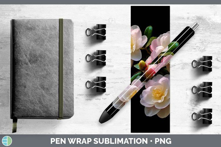 GorgeousFlowers Pen Wrap design.