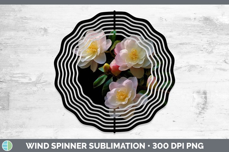 GorgeousFlowers Wind Spinner design.