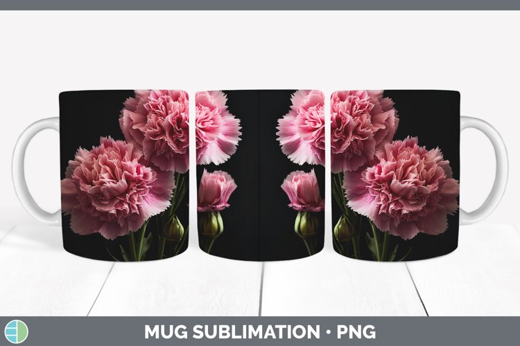 GorgeousFlowers Mug Wrap design.