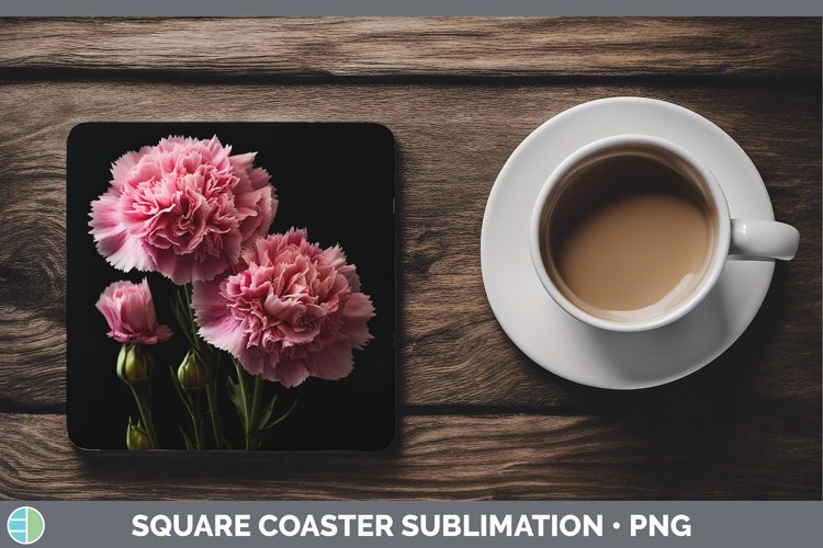 GorgeousFlowers Square Coaster design.