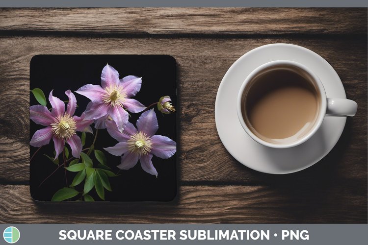 GorgeousFlowers Square Coaster design.