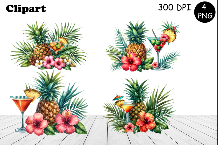 Flower clipart, Watercolor floral clipart, Bouquets