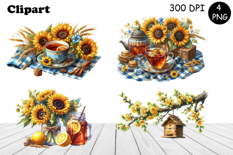 Flower clipart, Watercolor floral clipart, Bouquets