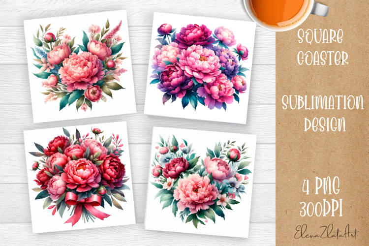 Watercolor Flowers Image 14