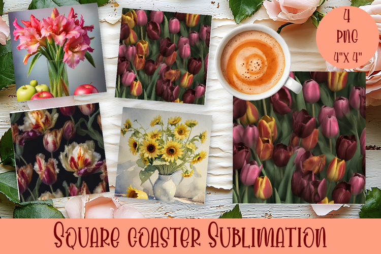 Watercolor Flowers Image 12