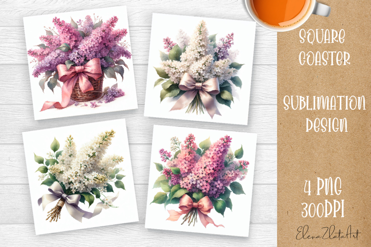 Watercolor Flowers Image 4