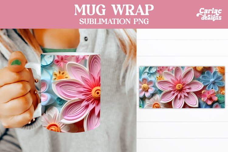 Flowers Coffee Mug Design