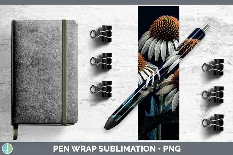 GorgeousFlowers Pen Wrap design.
