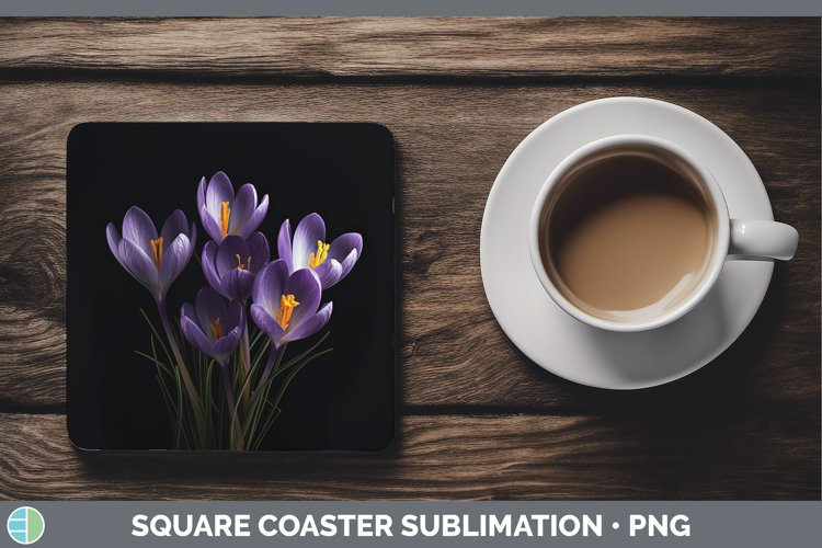 GorgeousFlowers Square Coaster design.