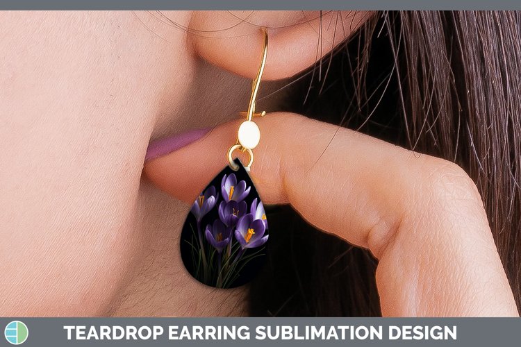 GorgeousFlowers Teardrop Earrings design.