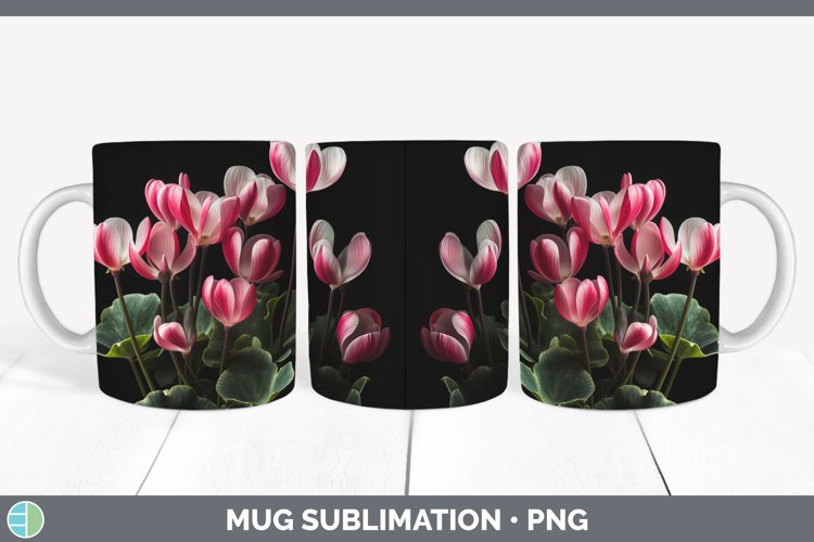 GorgeousFlowers Mug Wrap design.