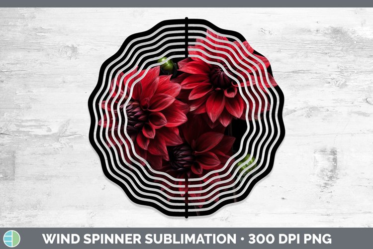GorgeousFlowers Wind Spinner design.