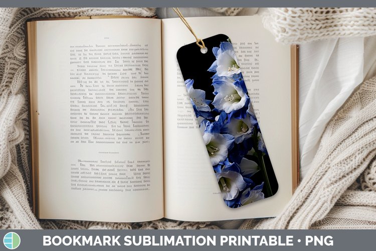 GorgeousFlowers Bookmark design.