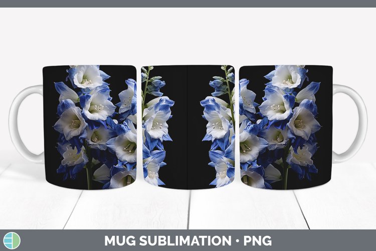 GorgeousFlowers Mug Wrap design.