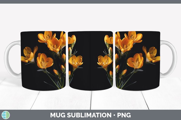 GorgeousFlowers Mug Wrap design.