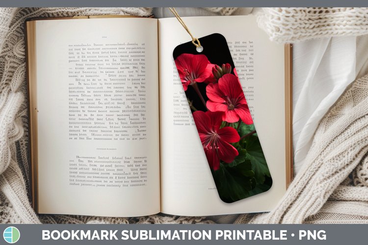 GorgeousFlowers Bookmark design.