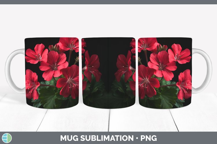 GorgeousFlowers Mug Wrap design.