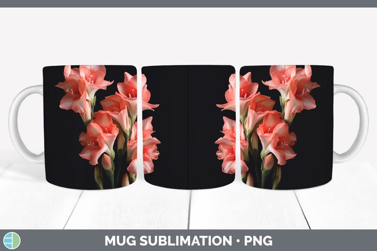 GorgeousFlowers Mug Wrap design.