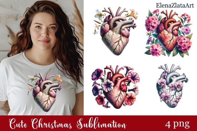 Anatomical Heart Clipart Image 9