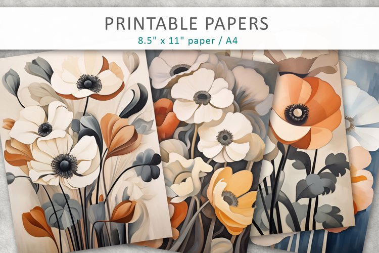 Flowers Printable Paper