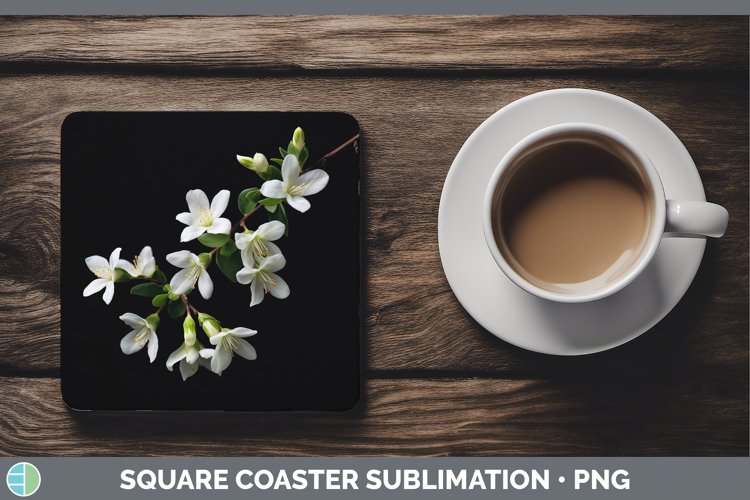 GorgeousFlowers Square Coaster design.