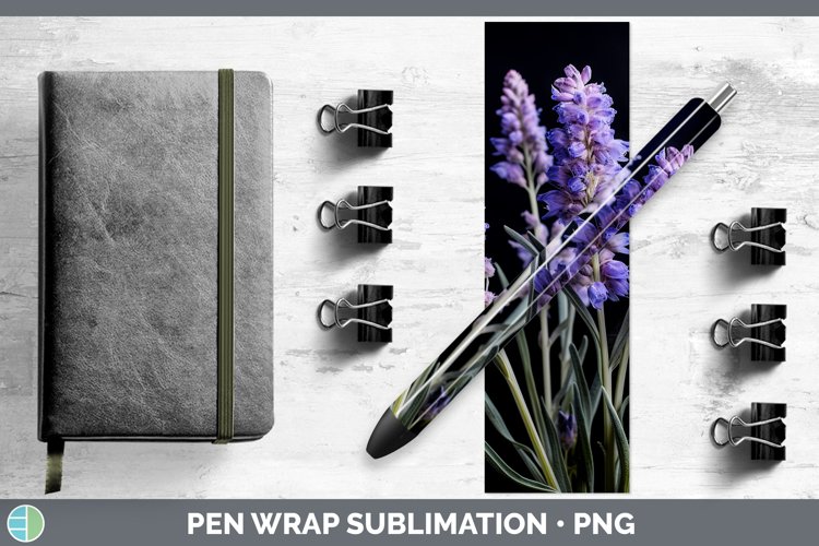 GorgeousFlowers Pen Wrap design.