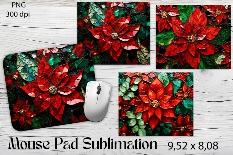 Flowers Mouse Pad. Flowers Mouse Pad Sublimation