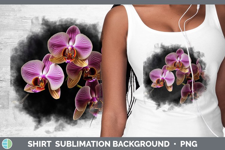 Orchid Clipart Image 8