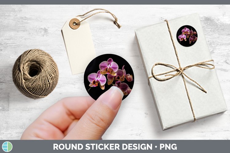 Orchid Clipart Image 9