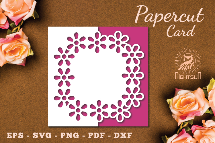 Paper Flowers Svg Image 2