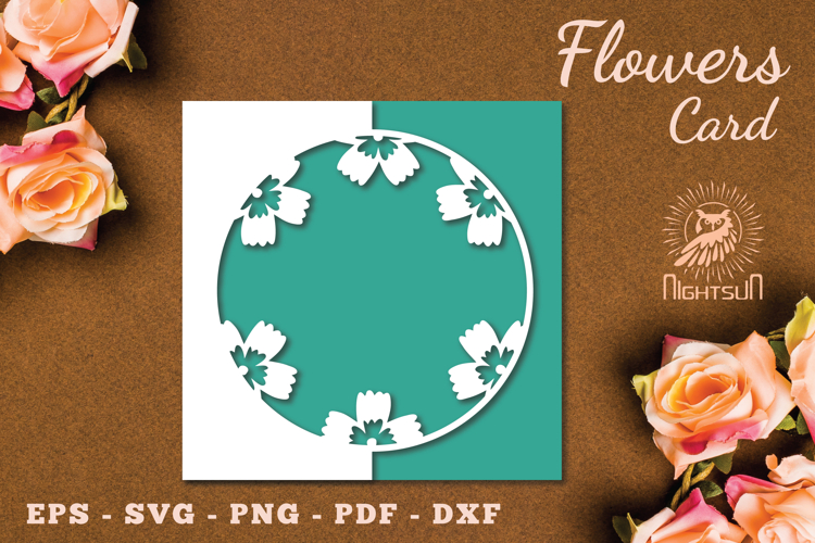 Paper Flowers Svg Image 17